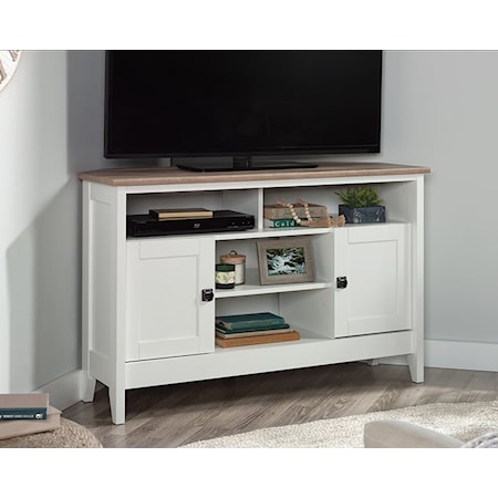 2-Door Corner TV Stand