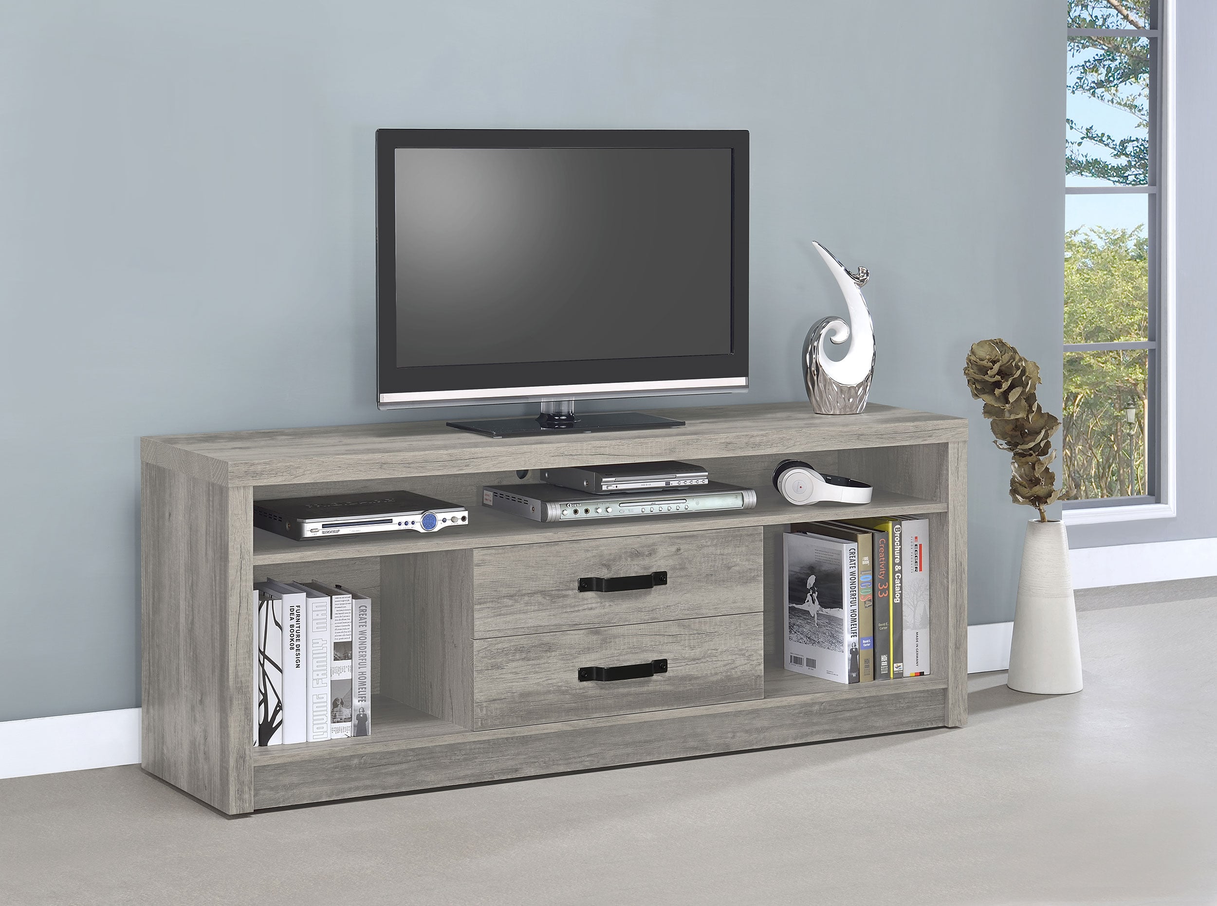 Burke 2-drawer 59" TV Stand