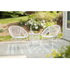 Ashley Furniture Signature Design Mandarin Cape Outdoor Table and Chairs (Set of 3)