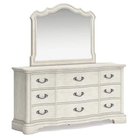 Dresser And Mirror