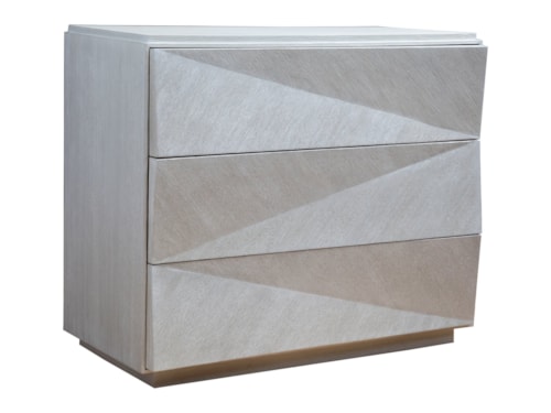 Contemporary 3-Drawer Accent Chest