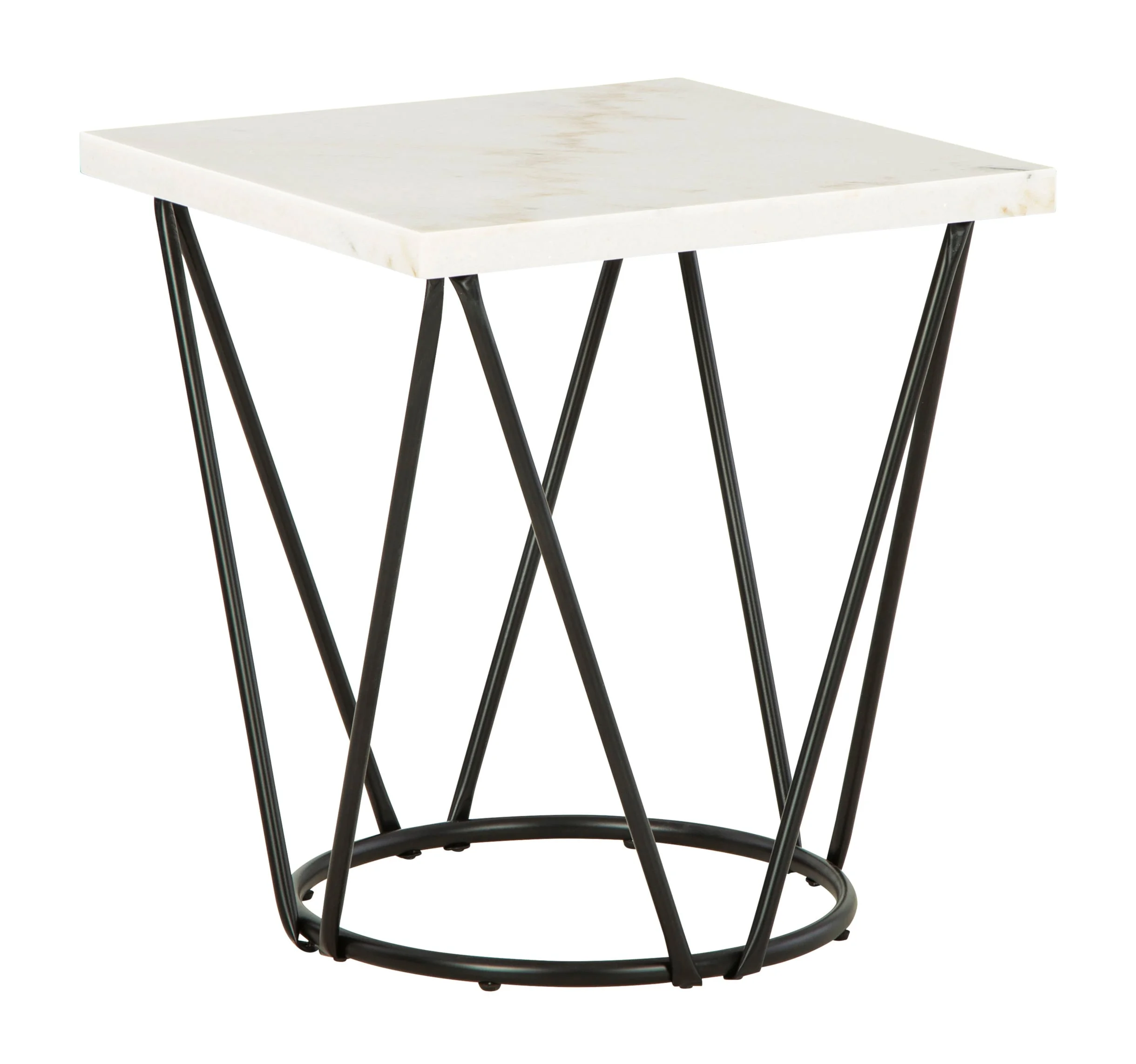 Signature Design by Ashley Vancent T6302 Contemporary End Table with