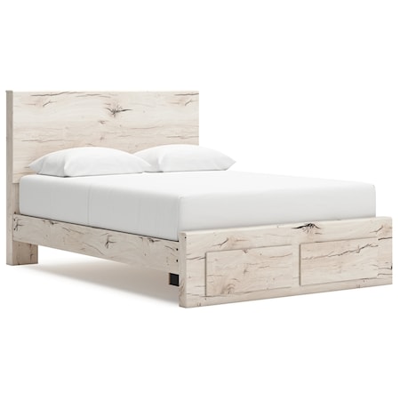 Queen Panel Storage Bed