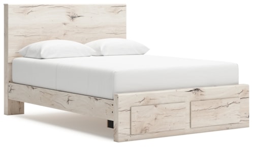 Queen Panel Storage Bed