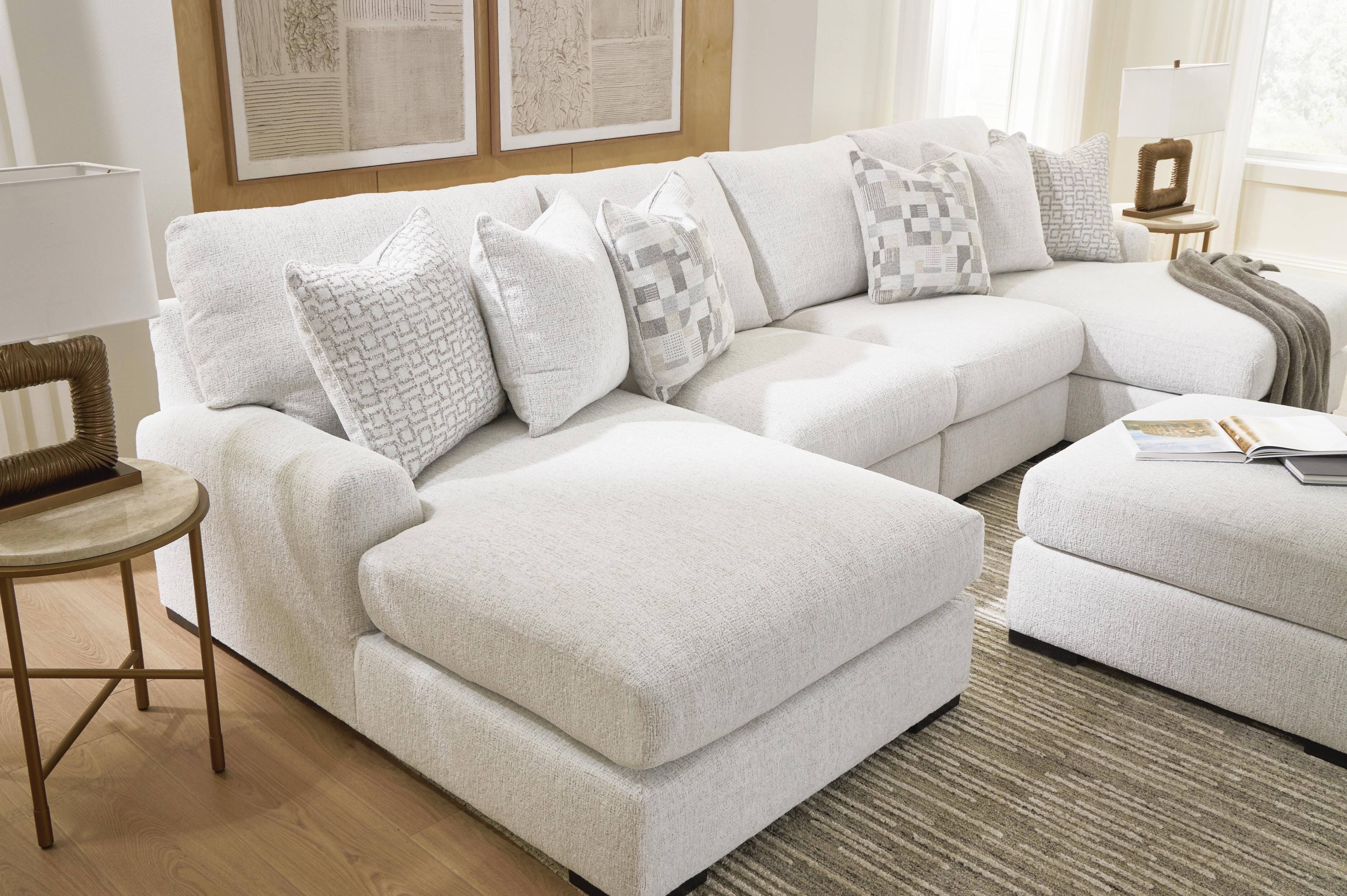 4-piece Double Chaise Sectional