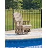 Signature Design by Ashley Hyland wave Outdoor Swivel Glider Chair