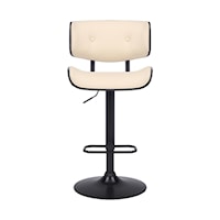 Contemporary Adjustable Swivel Barstool