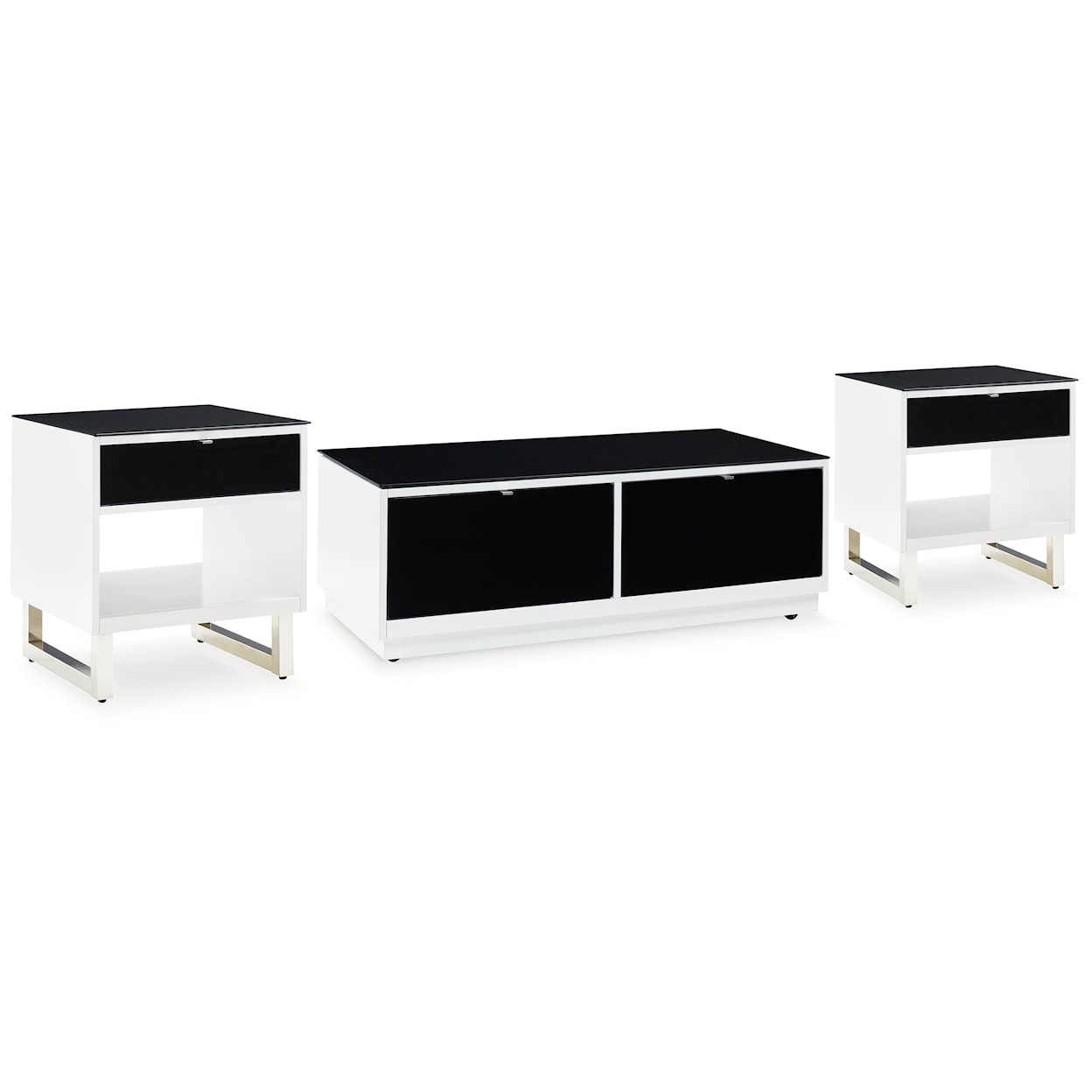 Signature Gardoni Coffee Table and 2 End Tables