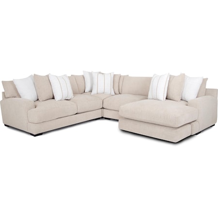 4-Piece Sectional Sofa