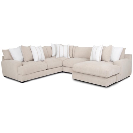 4-Piece Sectional Sofa