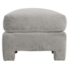 Bernhardt Plush Mily Fabric Bumper Ottoman