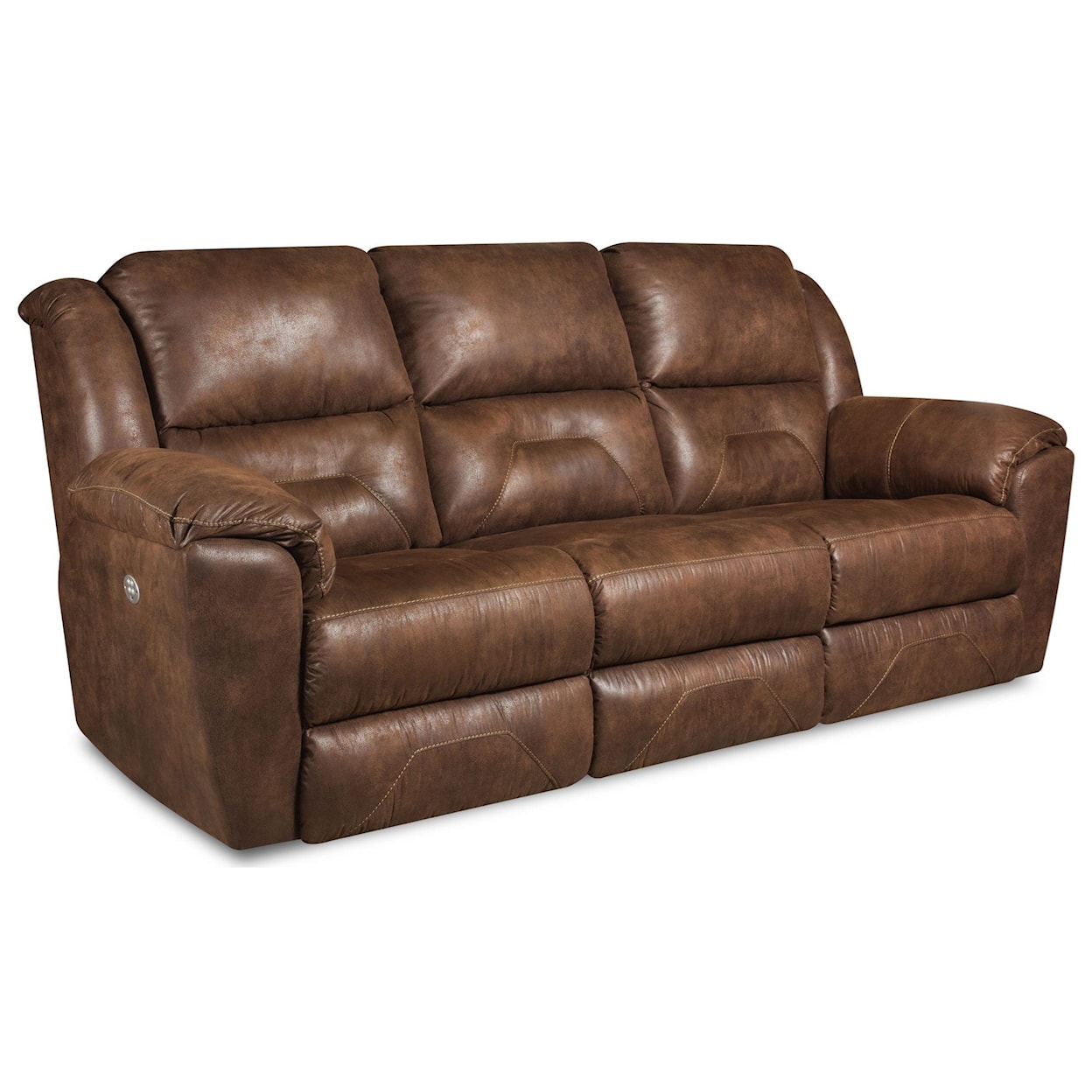 Powell's Motion Pandora Reclining Sofa with Power Headrests