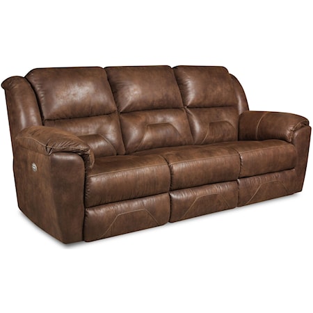 Reclining Sofa with 2 Seats that Recline and Power Headrests