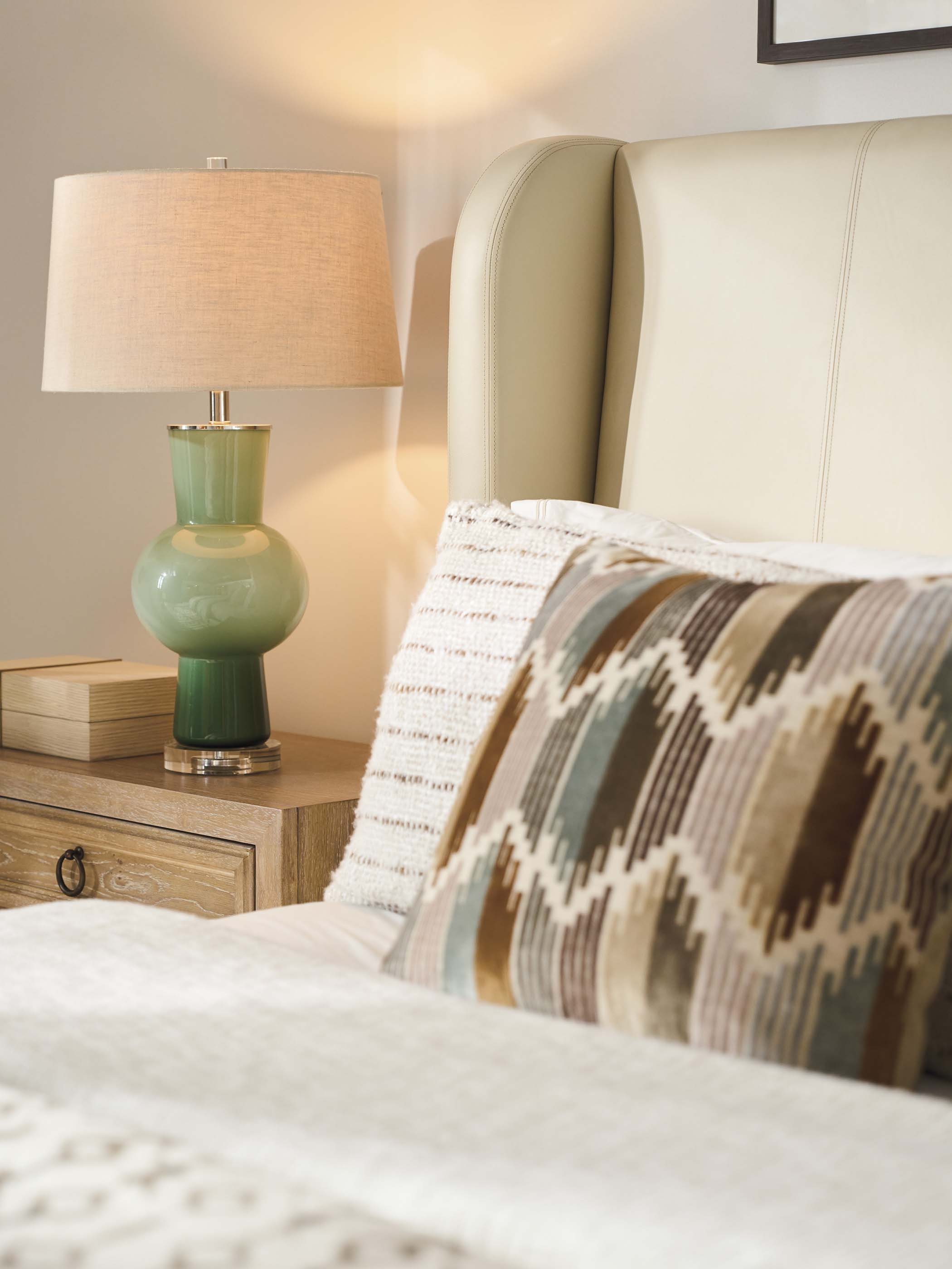 Barclay Butera Montecito Summerland Leather King Bed