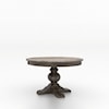 Canadel Champlain Customizable 48" Round Wood Solid Top Table