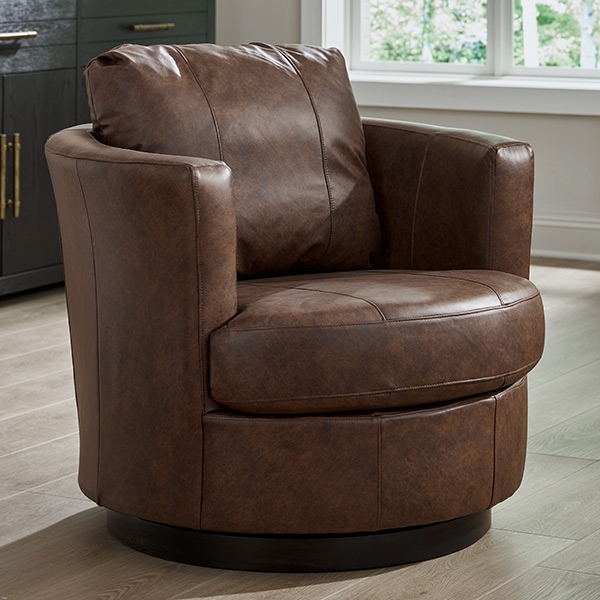 Best Home Furnishings Tina Swivel Barrel Chair