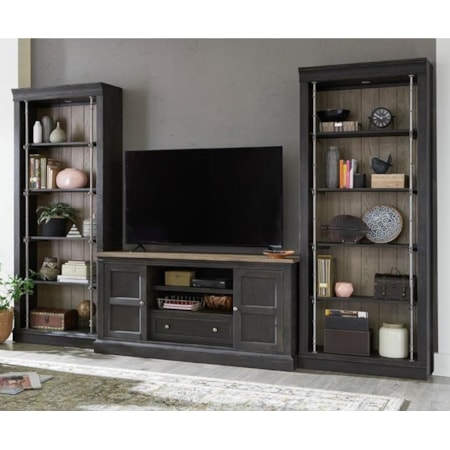 3-Piece Entertainment Wall Unit