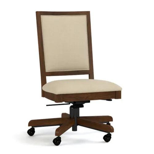 Origins Swivel-Tilt Side Chair on Casters