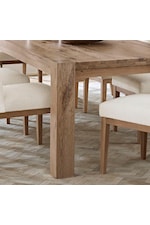 Artisan & Post Dovetail Dining Casual Farmhouse 100" Rectangular Dining Table with Sealed Top