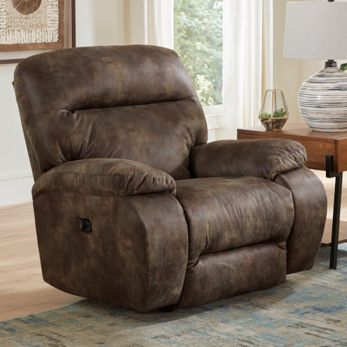 Casual Power Rocker Recliner with USB Port