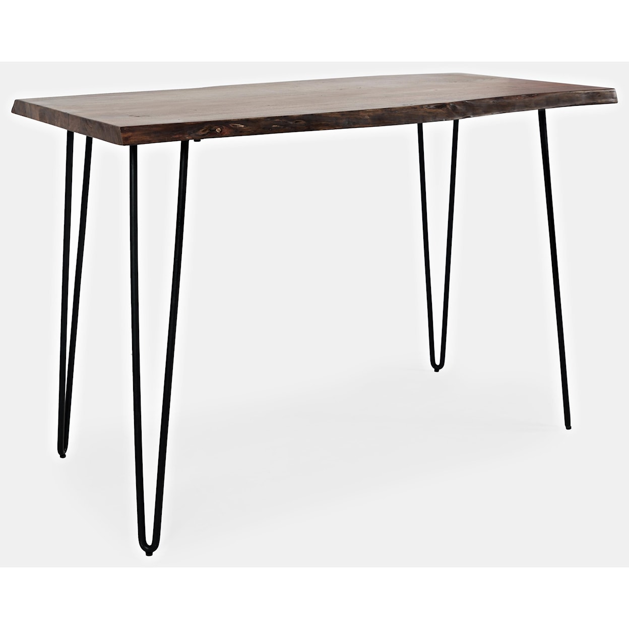 Jofran Nature's Edge Live Edge Counter Height Table 52"