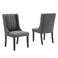 Parsons Fabric Dining Side Chairs - Set of 2