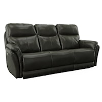 Power Reclining Sofa with Power Headrests & Lumbar