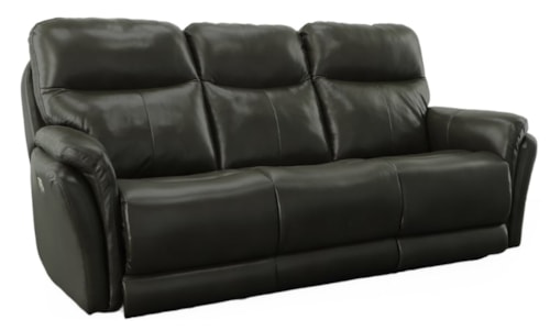 Power Reclining Sofa with Power Headrests & Lumbar