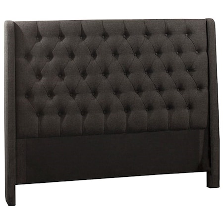 Traditional Queen Size Tufted Headboard