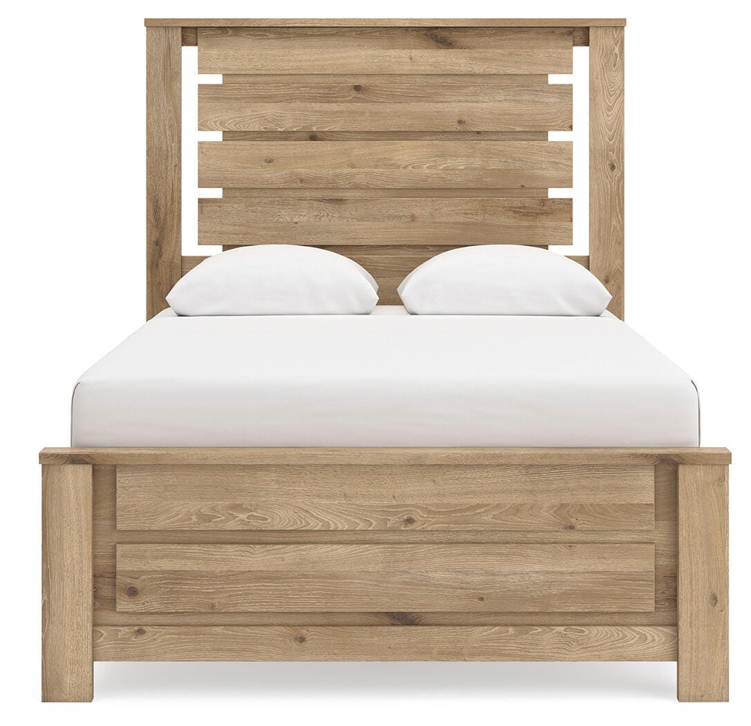 Full Panel Platform Bed