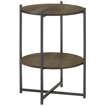 Axel Accent Table w/ Open Shelf and