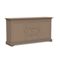 Transitional Customizable 63" TV Console