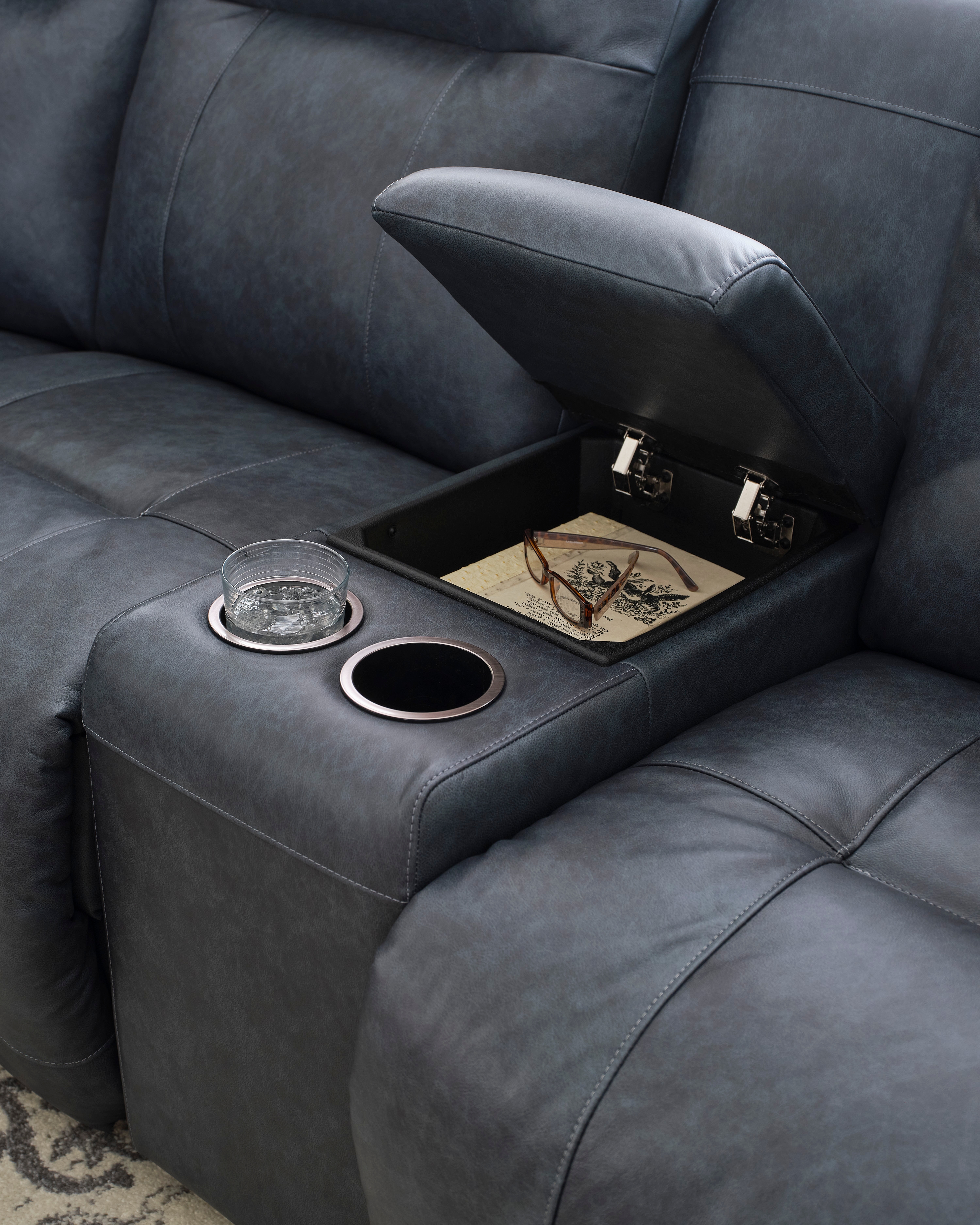 Best Home Furnishings Maverly 7-Piece Pwr Reclining Sectional w/ Pwr HR