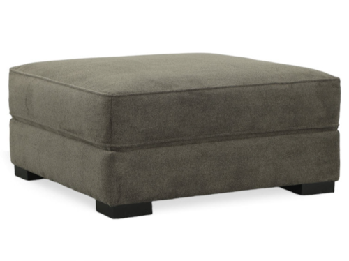 Transitional Square Cocktail Ottoman