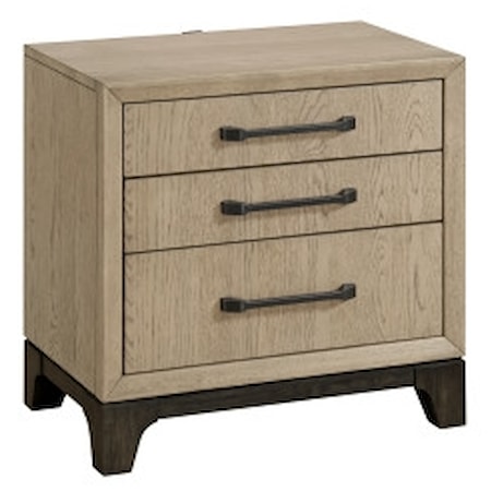 3-Drawer Nightstand