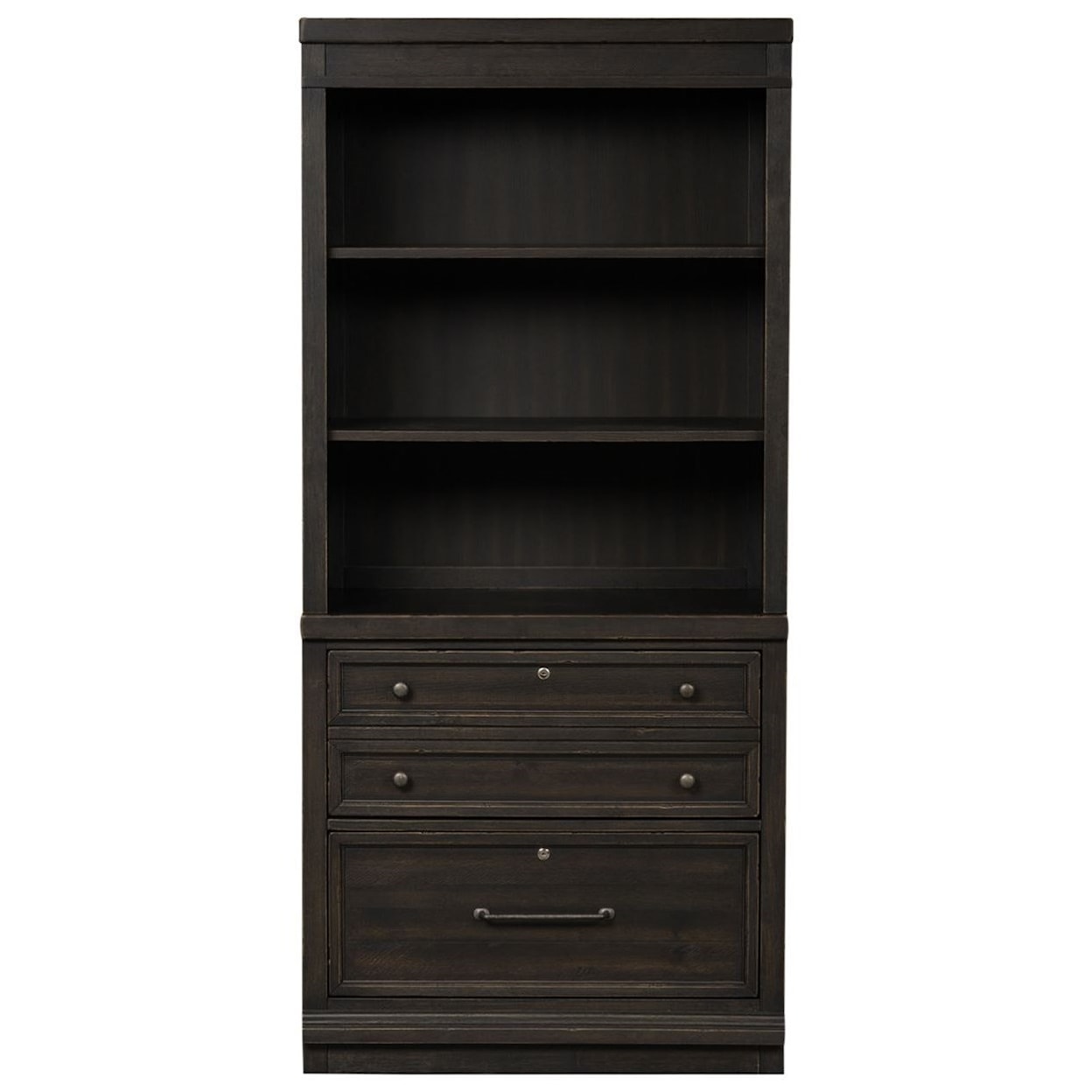 Liberty Furniture Harvest Home 2 Piece Hutch & Cabinet Set