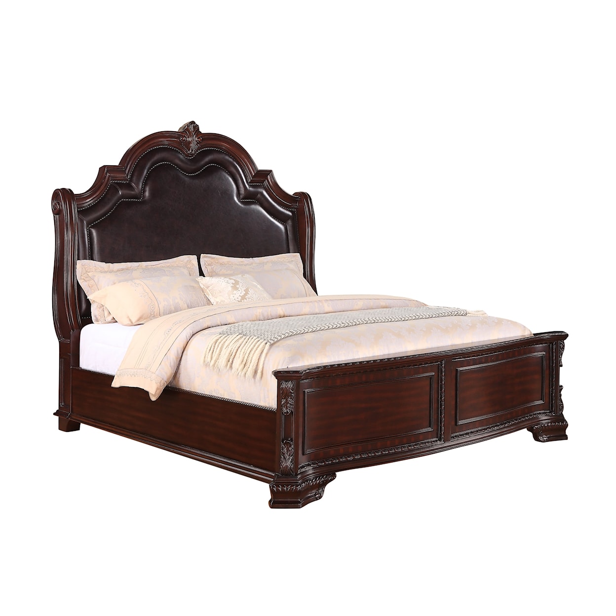 Crown Mark Sheffield King Panel Bed