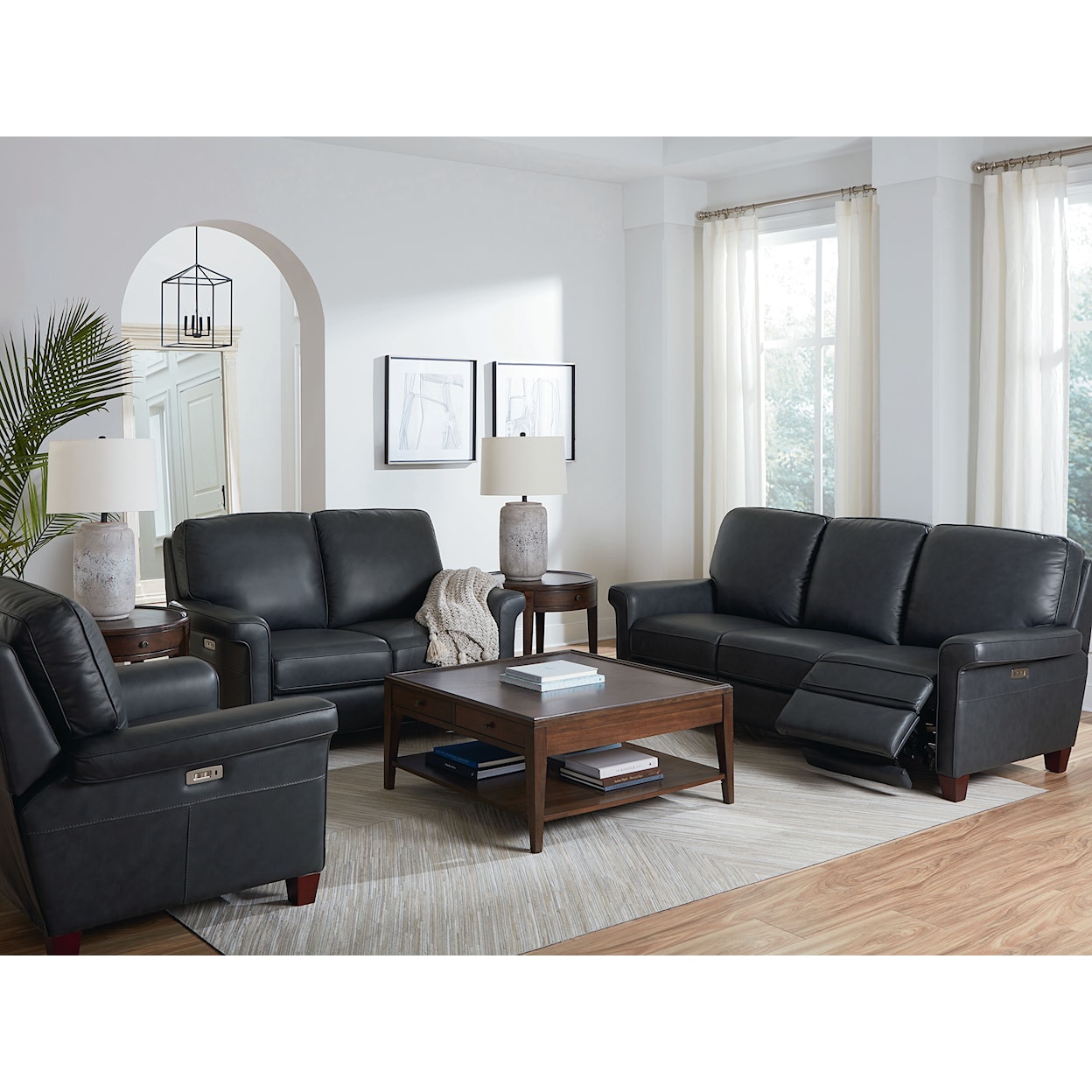 Bassett Club Level - Dixon Power Recliner