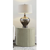 Elements International Goodman Round End Table