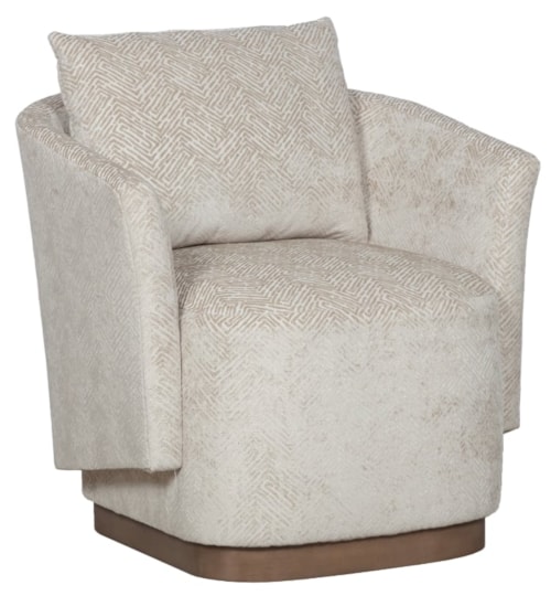 Contemporary Papillon Swivel Chair