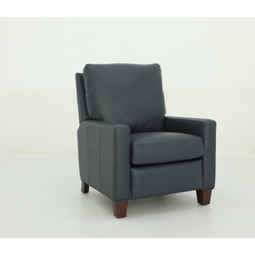 Casual Push Thru Arms Recliner