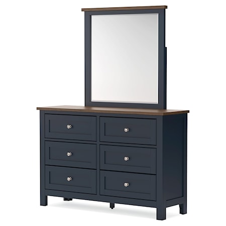 Dresser And Mirror