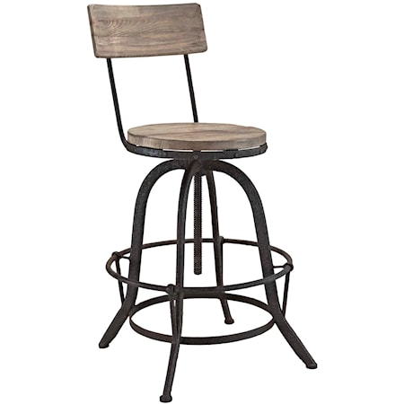 Wood Bar Stool