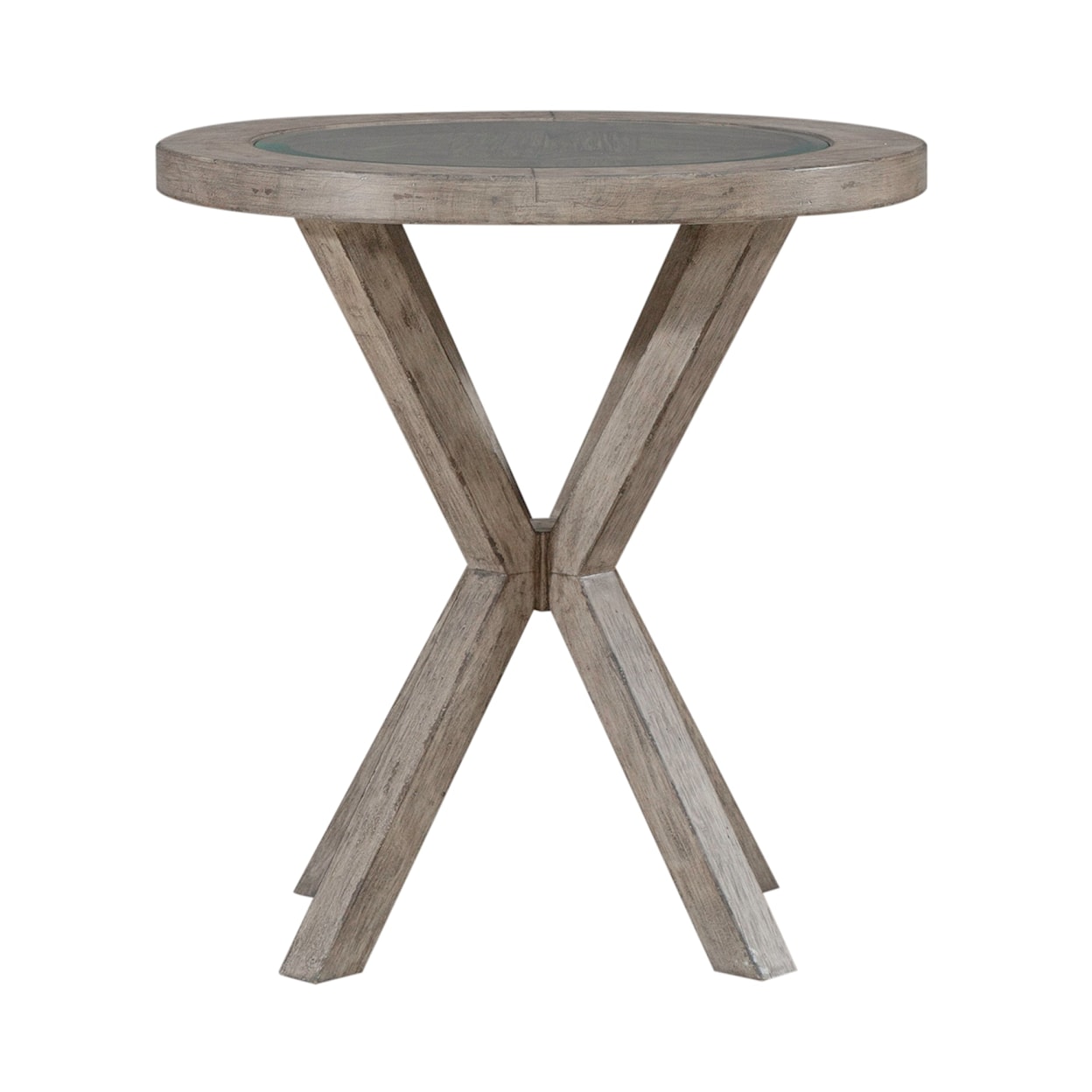 Liberty Furniture Skyview Lodge Round Chairside Table