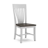 John Thomas Curated Collection Two-Tone Dining Set w/Six Chairs