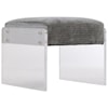 Bernhardt Bernhardt Interiors Jasper Fabric Ottoman