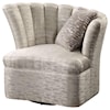 Acme Furniture Athalia Swivel Chair w/1 Pillow