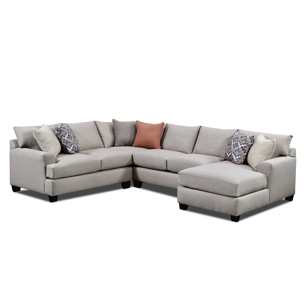 The Mix Emerson 5-Seat Sectional Sofa