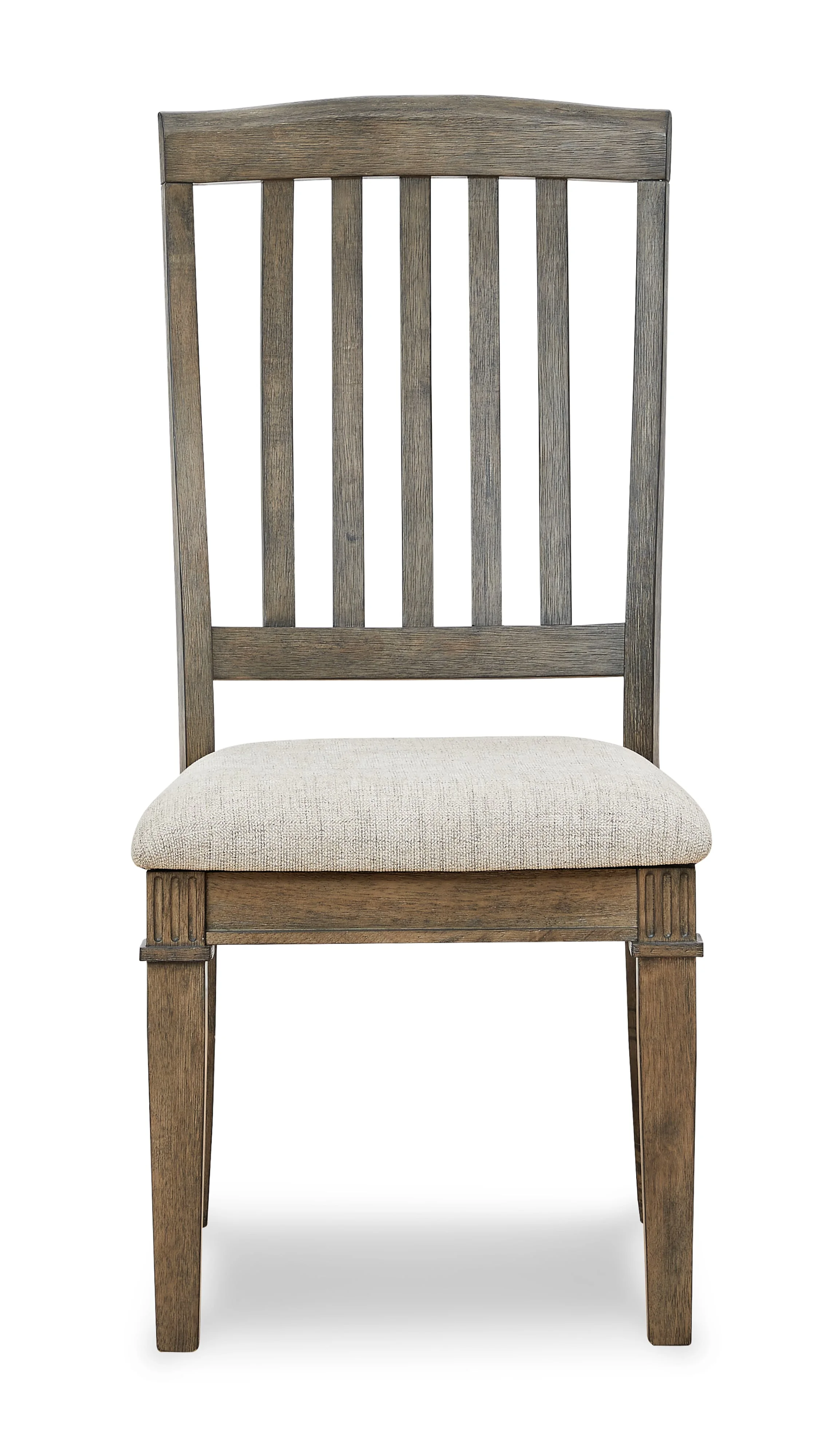 Markenburg D77001 Traditional Upholstered Slat Back Dining Chair