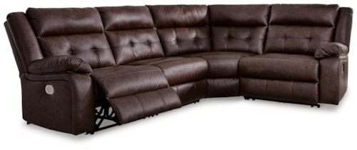 4-Piece Power Reclining Sectional